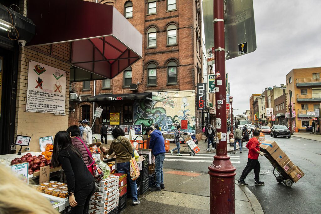The open air markets are one of the biggest draws for students, who purchase specialty items for home cooking.